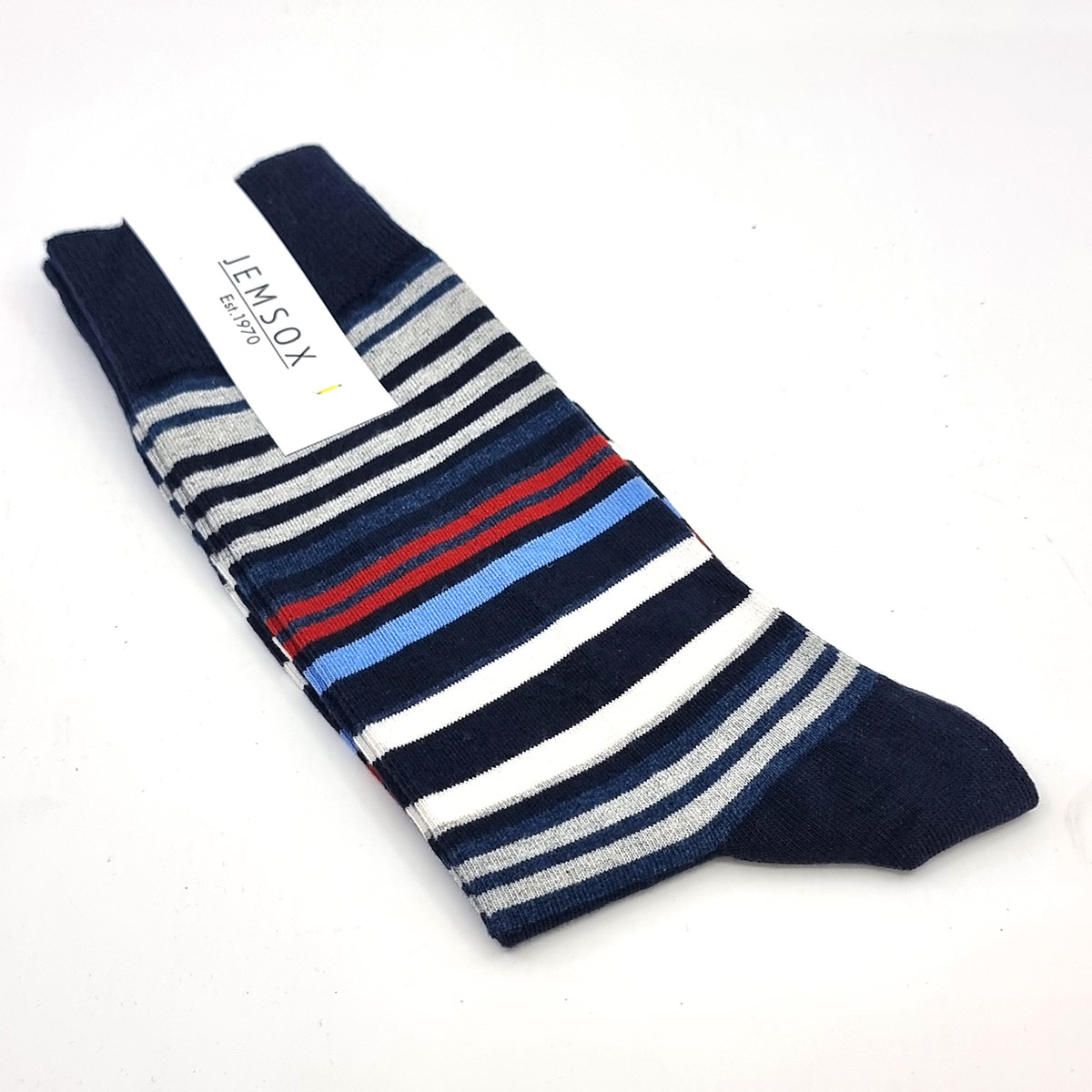 Multi Stripe Pattern Socks – Mod Shoes