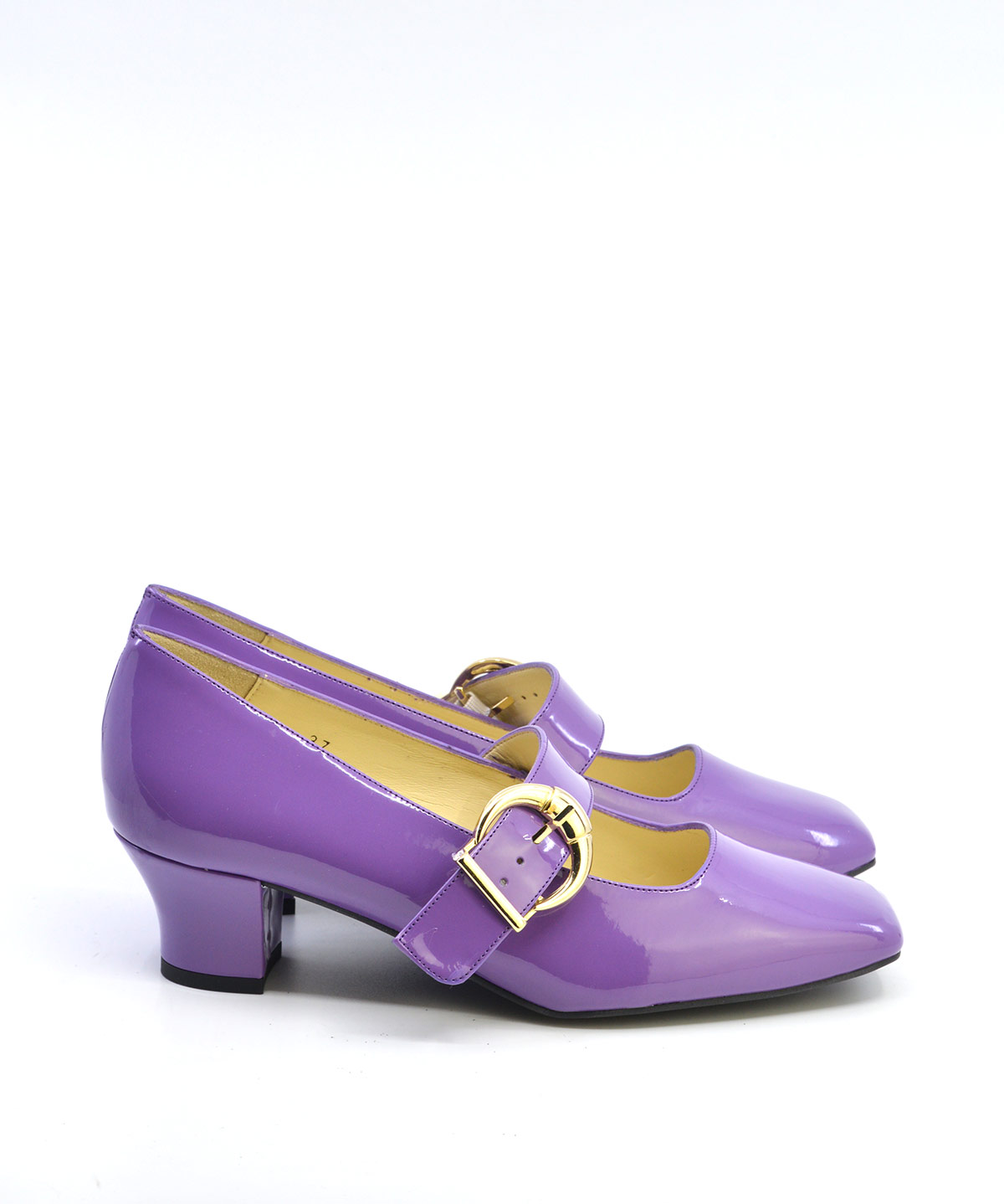The Lola In Lavender Vegan Patent – Mary Jane 60’s Style Ladies Shoes ...