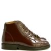 Ladies - Oxblood Monkey Boots Version 4 Leather Soles - Hard Mod / Smart Skin