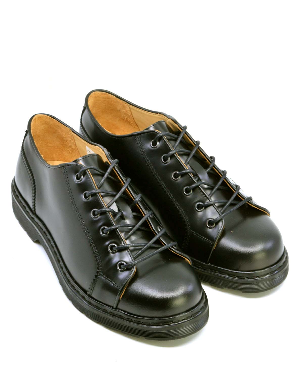 Monkey Shoes In Black – Hard Mod Skinhead – Mod Shoes