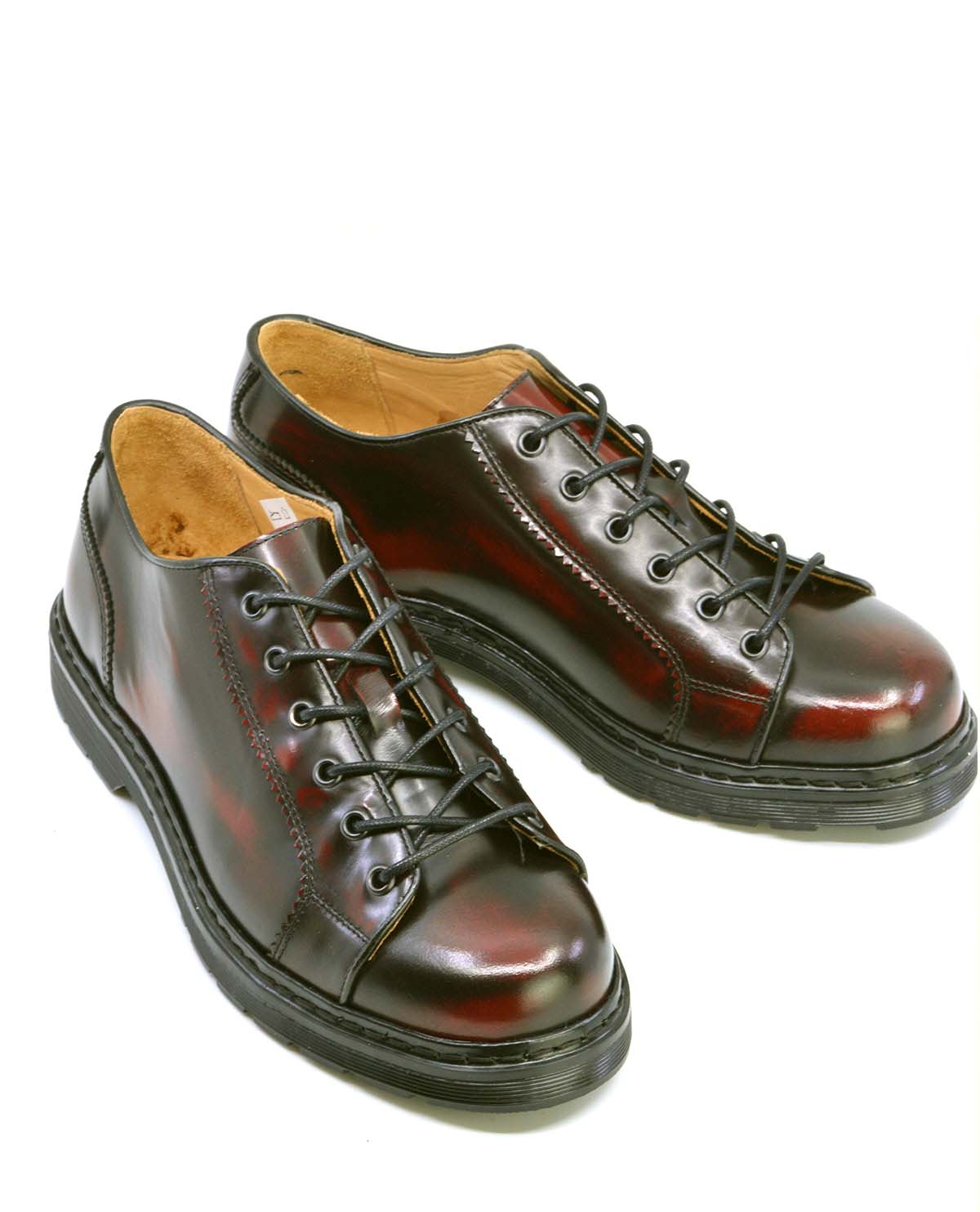 Monkey Shoes In Oxblood – Hard Mod Skinhead – Mod Shoes