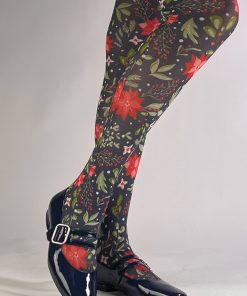 Deco Pattern Net Tights – ladies vintage retro 60s – 70s style – Mod Shoes