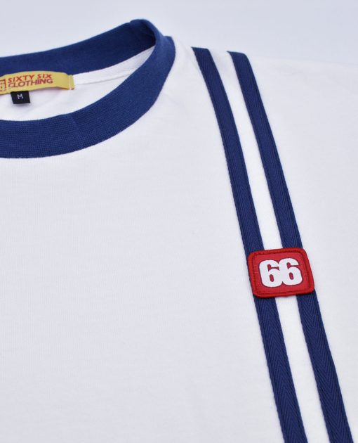 66-Clothing-66-Racer-T-Shirt-White-Blue-Stripes-Hot-Rod-Surf-01
