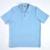 The Dr No In Sky Blue Terry Towelling - 66 Clothing James Bond Inspired Top