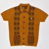 Gabicci Vintage - Idol Short Sleeve Honeycomb - Knitted Polo - 50th Anniversary Special