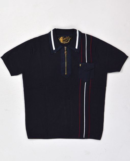 gabicci-spring-summer-2023-50-years-navy-polo-with-red-white-stripe-01