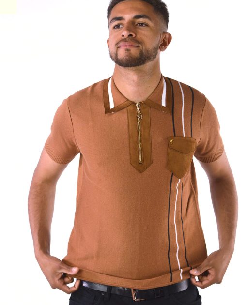 gabicci-spring-summer-2023-50-years-pecan-polo-with-white-stripe-05
