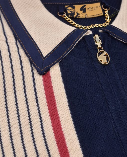 gabicci-spring-summer-2023-50-years-zip-through-Gregory-isaacs-special-in-navy-cream-stripe-02