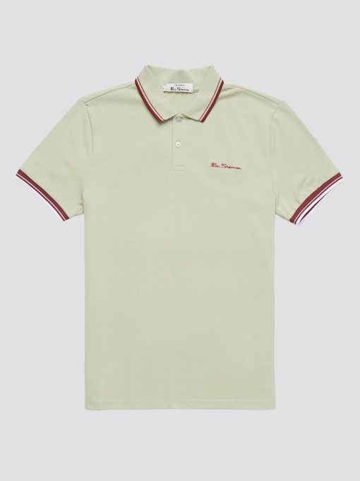 modshoes ben sherman Signature Polo Pistachio 2023 04