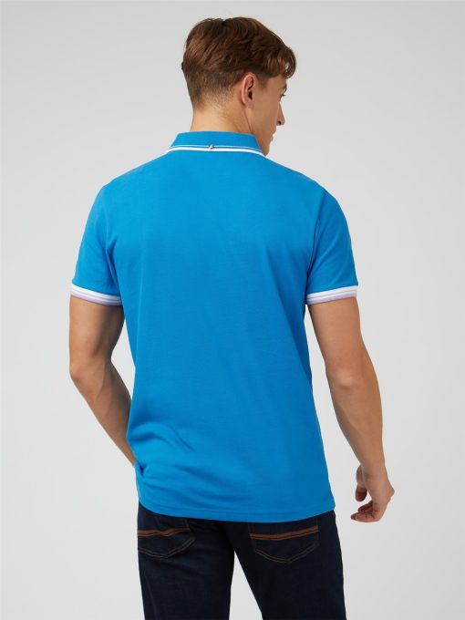 modshoes ben sherman Signature Polo blue 2023 03