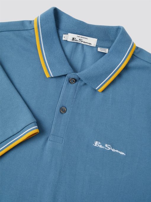 modshoes ben sherman Signature Polo blue shadow 2023 06
