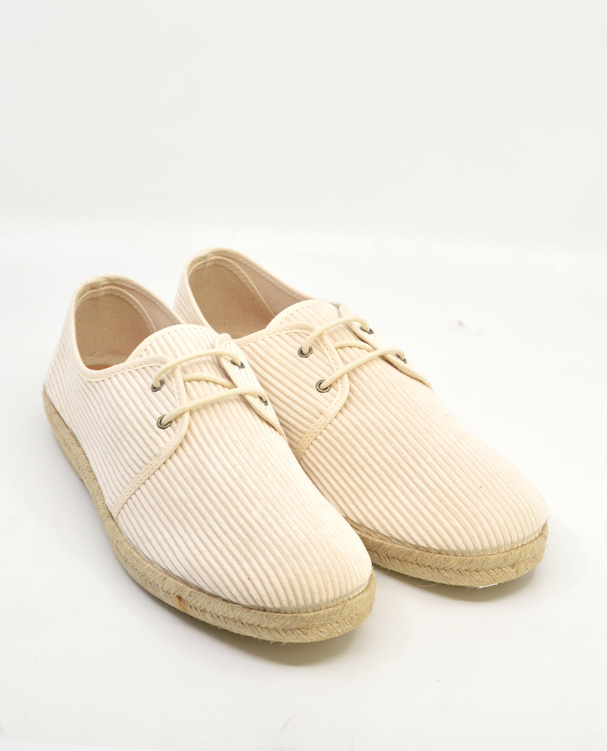 The Cortez In Cream Cord (Corded) – Summer Shoes – Mod Shoes