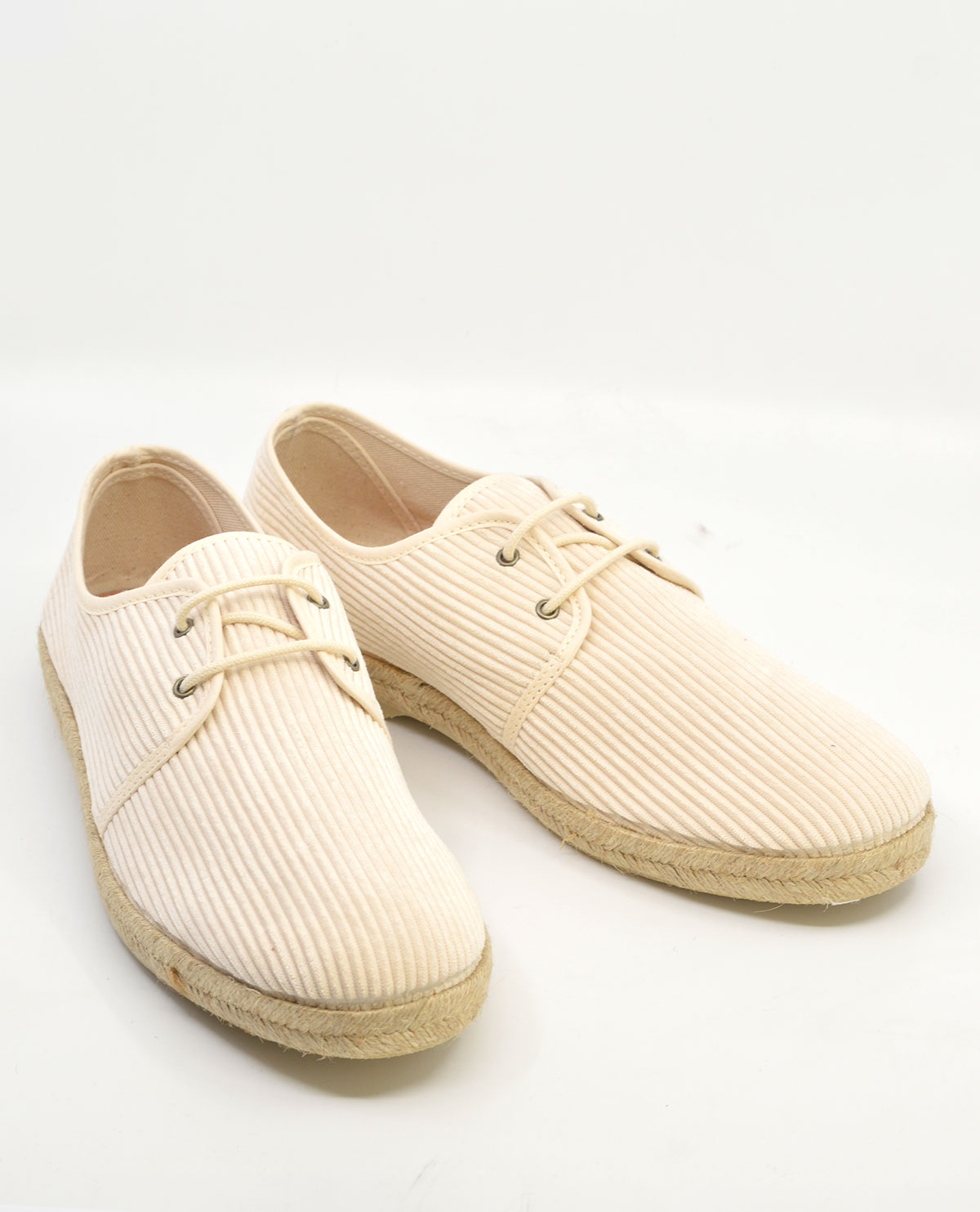 The Cortez In Cream Cord (Corded) – Summer Shoes – Mod Shoes