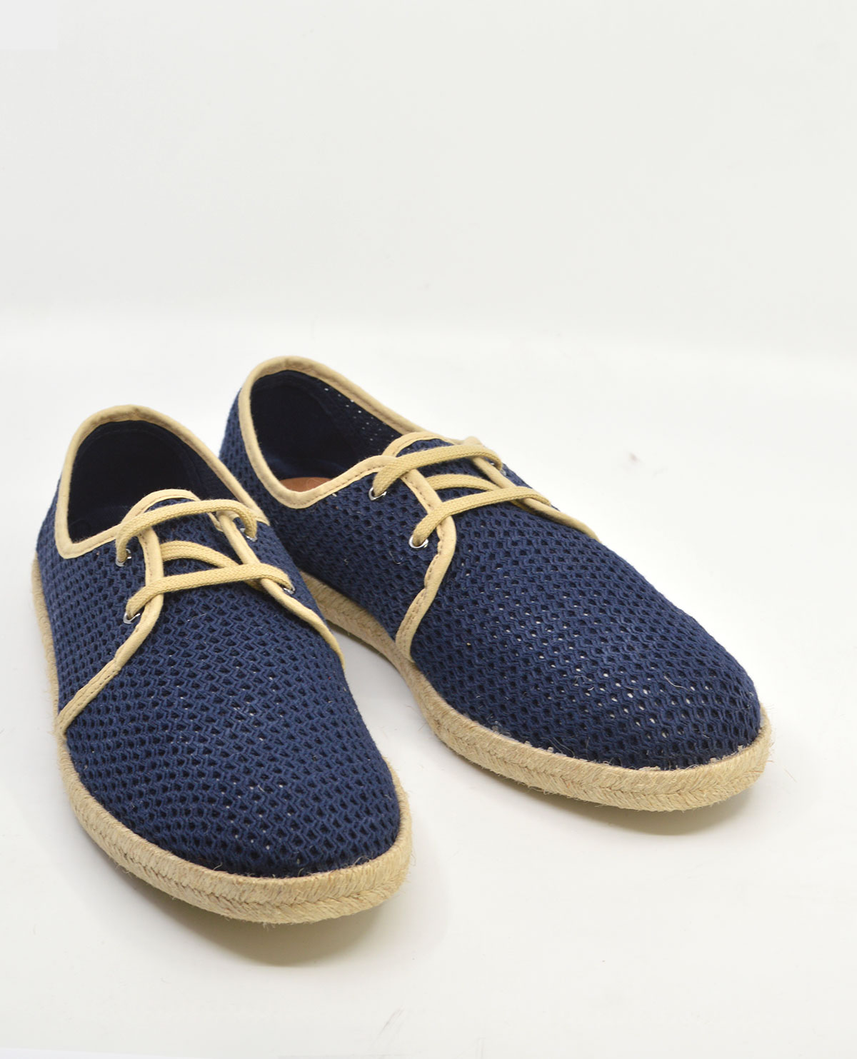 Navy & sales cream shoes