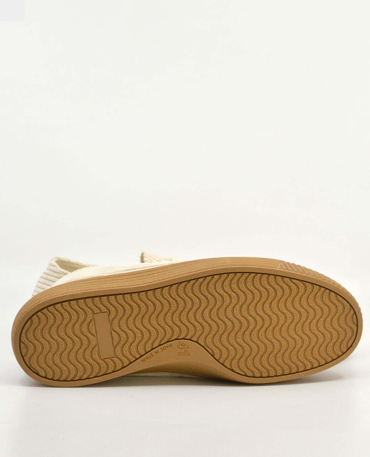 The “Mateo” Shoe In Cream Cord – Mod Shoes