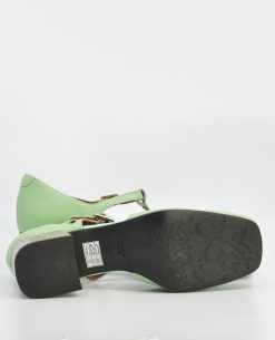 The Zinnia in Aqua Ladies Retro Style Shoe by Mod Shoes Mod Shoes