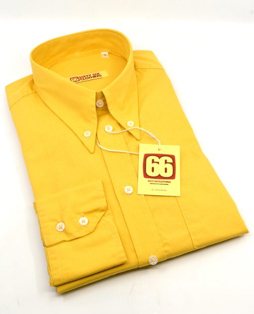 66-Clothing-Jackpot-Shirt-in-Mellow-Yellow-Mod-Skin-Suedehead-Style-Button-Down-01