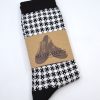 The Peckham White and Black Gingham Socks UK Made - Mod Ska 60s 70s 80s Skinhead Style