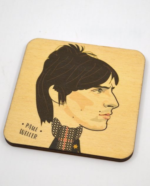 Paul Weller The Jam Wooden Coaster - UK Made