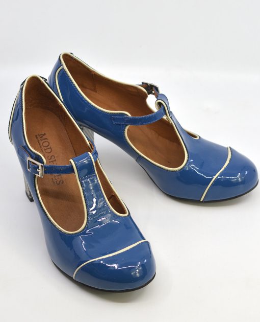 Modshoes-The-Dusty-In-Nautical-Blue-Limited-Edition-Tbar-Vintage-Retro-Womens-Shoes-02