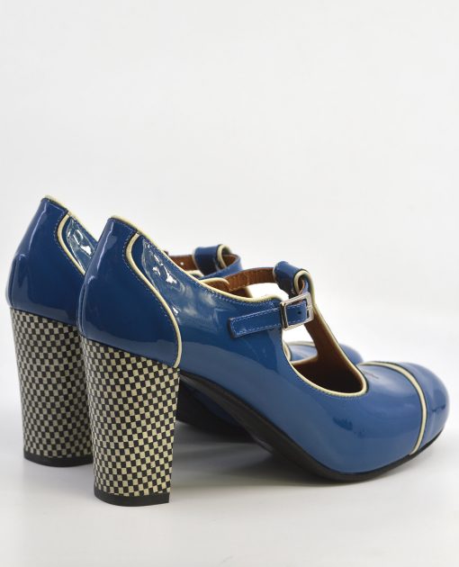 Modshoes-The-Dusty-In-Nautical-Blue-Limited-Edition-Tbar-Vintage-Retro-Womens-Shoes-03