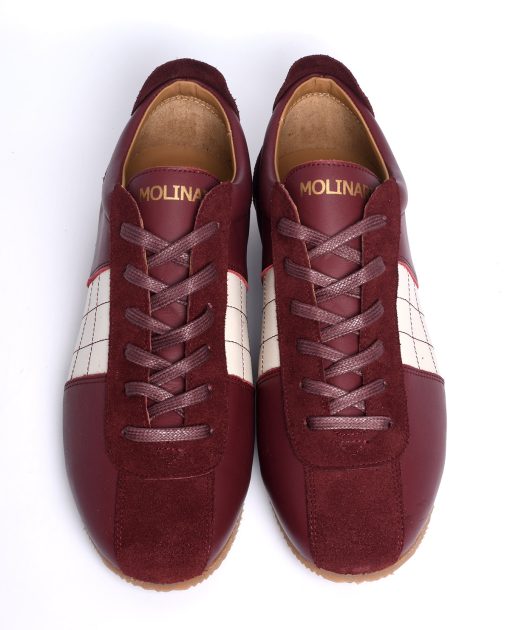 Modshoes-The-Molinari-Trainers-old-school-design-Pete-Molinari-in-burgundy-01