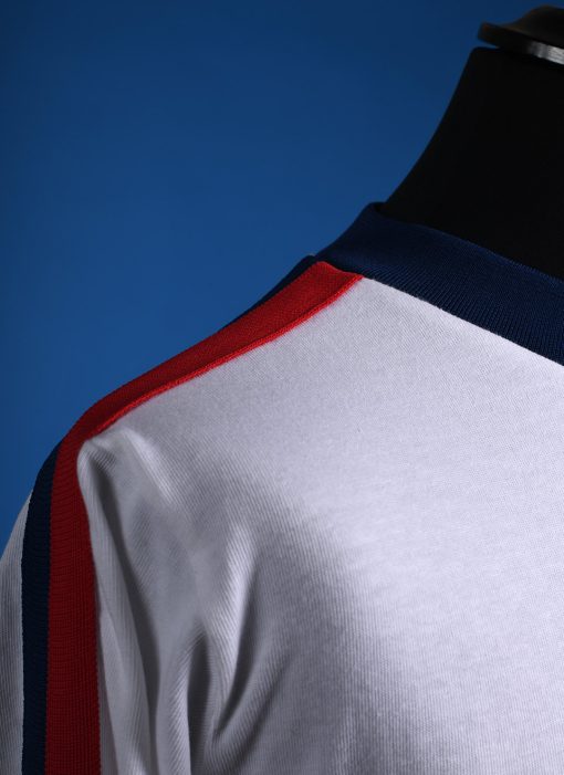 66-Clothing-The-Euro-top-England-Inspired-1970s-Football-in-White-with-Red-Blue-Stripe-12