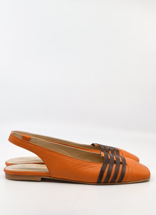 Modshoes-Eleanor-Flat-Womens-Retro-Vinbtage-60s-style-shoes-in-orange-and-brown-leather-03
