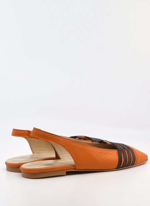 Modshoes-Eleanor-Flat-Womens-Retro-Vinbtage-60s-style-shoes-in-orange-and-brown-leather-05