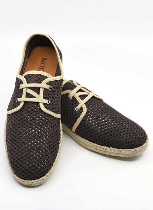 Modshoes-Paulo-Lace-Summer-Shoes-In-Dark-Brown-and-Cream-04