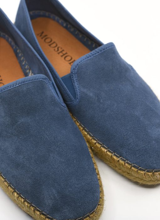 Modshoes-The-Paulo-Slip-On-in-Blue-Suede-Summer-Shoes-03