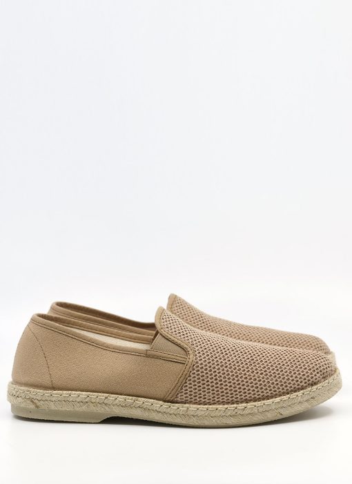 Modshoes-The-Paulo-Slip-On-in-Dark-Cream-Summer-Shoes-05
