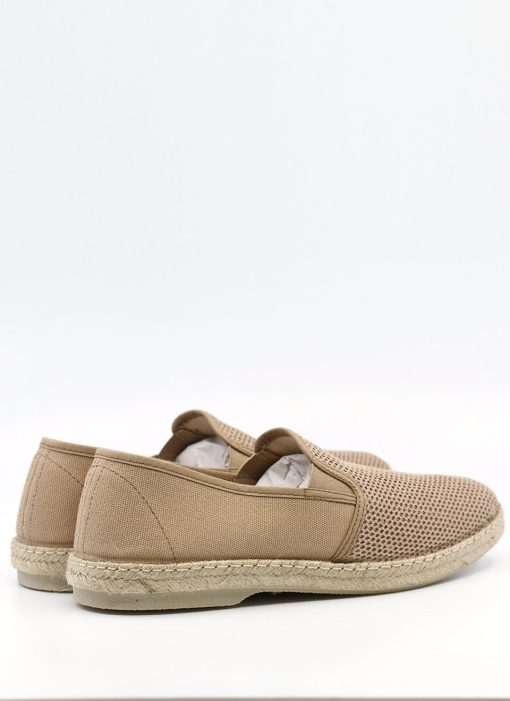 Modshoes-The-Paulo-Slip-On-in-Dark-Cream-Summer-Shoes-07