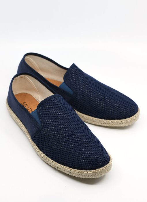 Modshoes-The-Paulo-Slip-On-in-Navy-Summer-Shoes-01