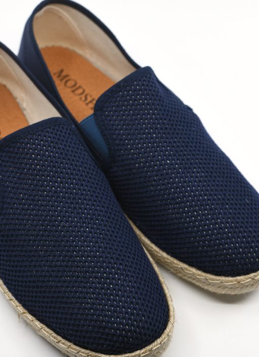 Modshoes-The-Paulo-Slip-On-in-Navy-Summer-Shoes-03