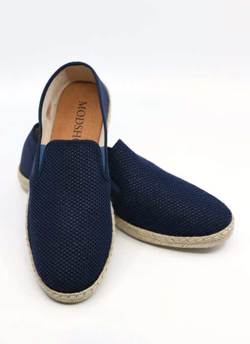 Modshoes-The-Paulo-Slip-On-in-Navy-Summer-Shoes-04