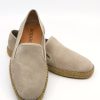 The Paulo Slip On In Stone Suede - Summer Shoes