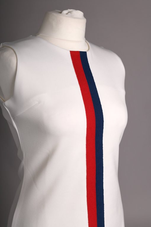 Lucy-Dress-In-White-with-Blue-Red-Stripe-02