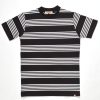 The 'McQueen' by 66 Clothing - Black and White Stripe T-Shirt Inspired by You Know Who