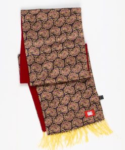 Paisley Silk Scarf by 66 Clothing - Inspired By Paul Weller The Jam Going Undergound Video