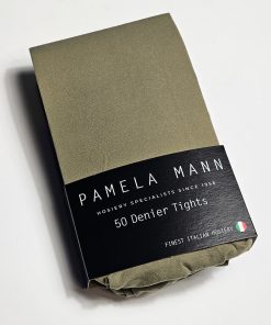 50 Denier Khaki - Vintage Retro 60's - 70's style