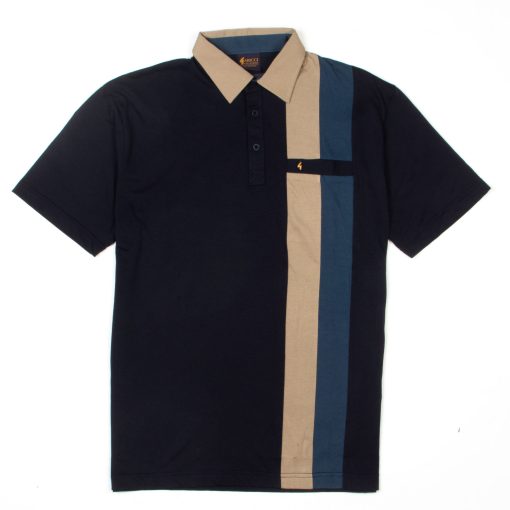 CXLondon-Gabicci-Carlo-Selection-BlackGranola-Mod-Stripe-80s-Casuals-Mod-Nothern-Soul-Style-Top-01
