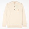 Gabicci - Francesco Long Sleeve Polo Top In Cream