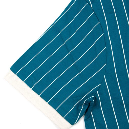 CXLondon-Fila-80s-Casuals-Style-Classic-Vintage-Striped-Top-deep-lagoon-03