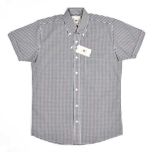 CXLondon-Relco-Button-Down-Shirt--Ska-Skinhead-Gingham-Black-and-white-01