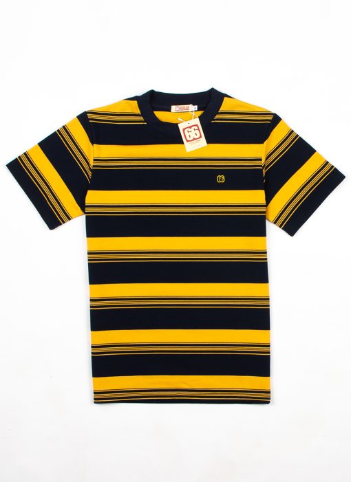 66-Clothing-The-Downing-Surf-Inspired-60S-Stripe-T-shirt-2-Navy-and-Sunset-Yellow-04