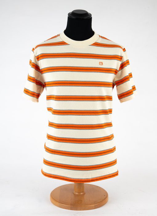 66-Clothing-The-Downing-Surf-Inspired-60S-Stripe-T-shirt-Cream-Orange-and-Navty-Stripe-02