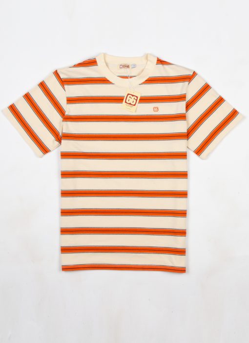 66-Clothing-The-Downing-Surf-Inspired-60S-Stripe-T-shirt-Cream-Orange-and-Navty-Stripe-03