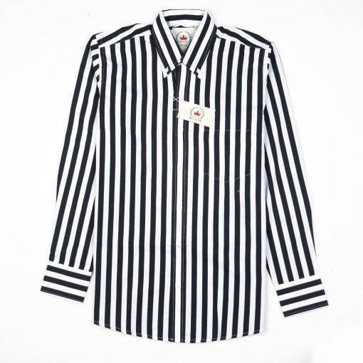 CXLondon-Relco-Black-white-stripe-long-sleeve-two-tone-ska-skin-speacials-terry-hall-mod-60s-style-button-down-shirt-02