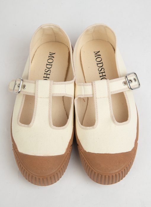modshoes-Rosa-womens-summer-shoes-plain-cream-canvas-with-rubber-soles-03